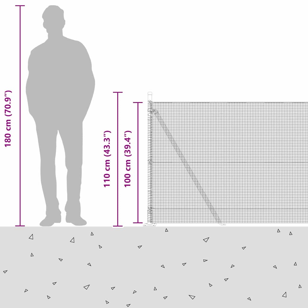 Plotový sloupek. Zelená 25 x 1 m (síť 12 x 12 mm) Ocel - obrázek 17