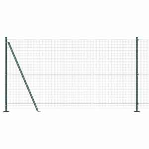 Plotový sloupek. Zelená 25 x 1,2 m (25 x 25 mm síť) Ocel a PVC - obrázek 8