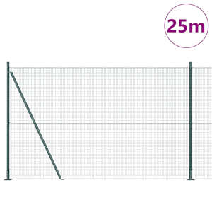 Svařovaná drátěná plotina s betonovou základnou 25 x 1,4 m - obrázek 3