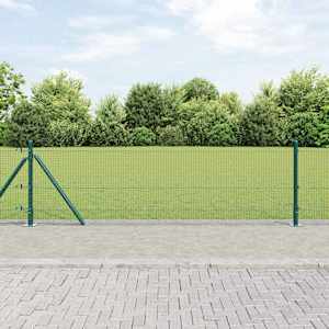 Svařovaná drátěná plotina s betonovou základnou 50 x 0,4 m - obrázek 1