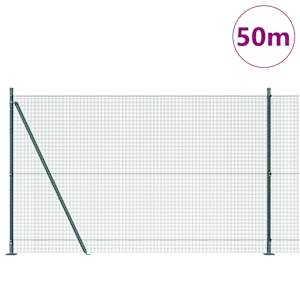 Svařovaná drátěná plotina s betonovou základnou 50 x 1,4 m - obrázek 3