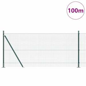 Svařovaná drátěná plotina s betonovou základnou 100 x 0,8 m - obrázek 3