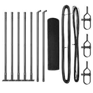 vidaXL Keevitatud Traat Aed Betoonalusega 10 x 0,6 m PVC-kaetud teras