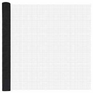 Plotový sloupek. Šedá 25 x 1,6 m (25 x 25 mm síť) Ocel a PVC - obrázek 7