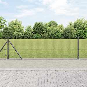Svařovaná drátěná plotina s betonovou základnou 100 x 0,4 m - obrázek 1