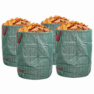 Pytle na zahradní odpad 4 pcs Zelená 66 x 66 x 83,5 cm - obrázek 2