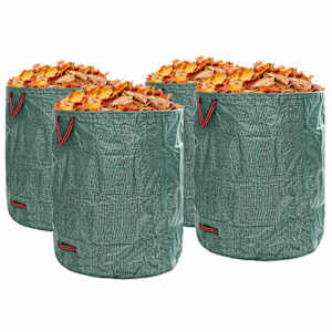 Pytle na zahradní odpad 4 pcs Zelená 79 x 79 x 99,5 cm - obrázek 2
