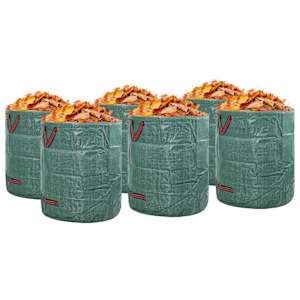 Pytle na zahradní odpad 12 pcs Zelená 45 x 45 x 76 cm - obrázek 2