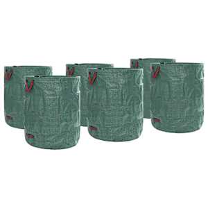 Pytle na zahradní odpad 12 pcs Zelená 79 x 79 x 99,5 cm - obrázek 1