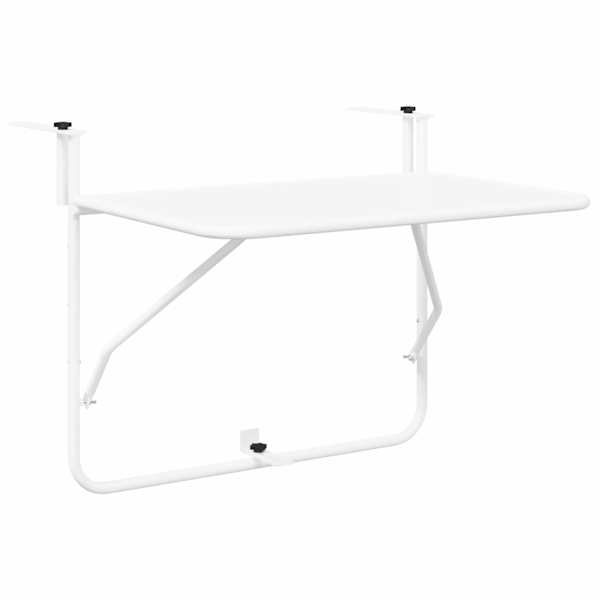 vidaXL Rippuv r&otilde;dulau Valge 60 x 39 x 65 cm Teras