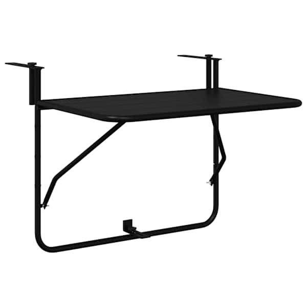 vidaXL Rippuv r&otilde;dulau Must 60 x 39 x 65 cm Teras
