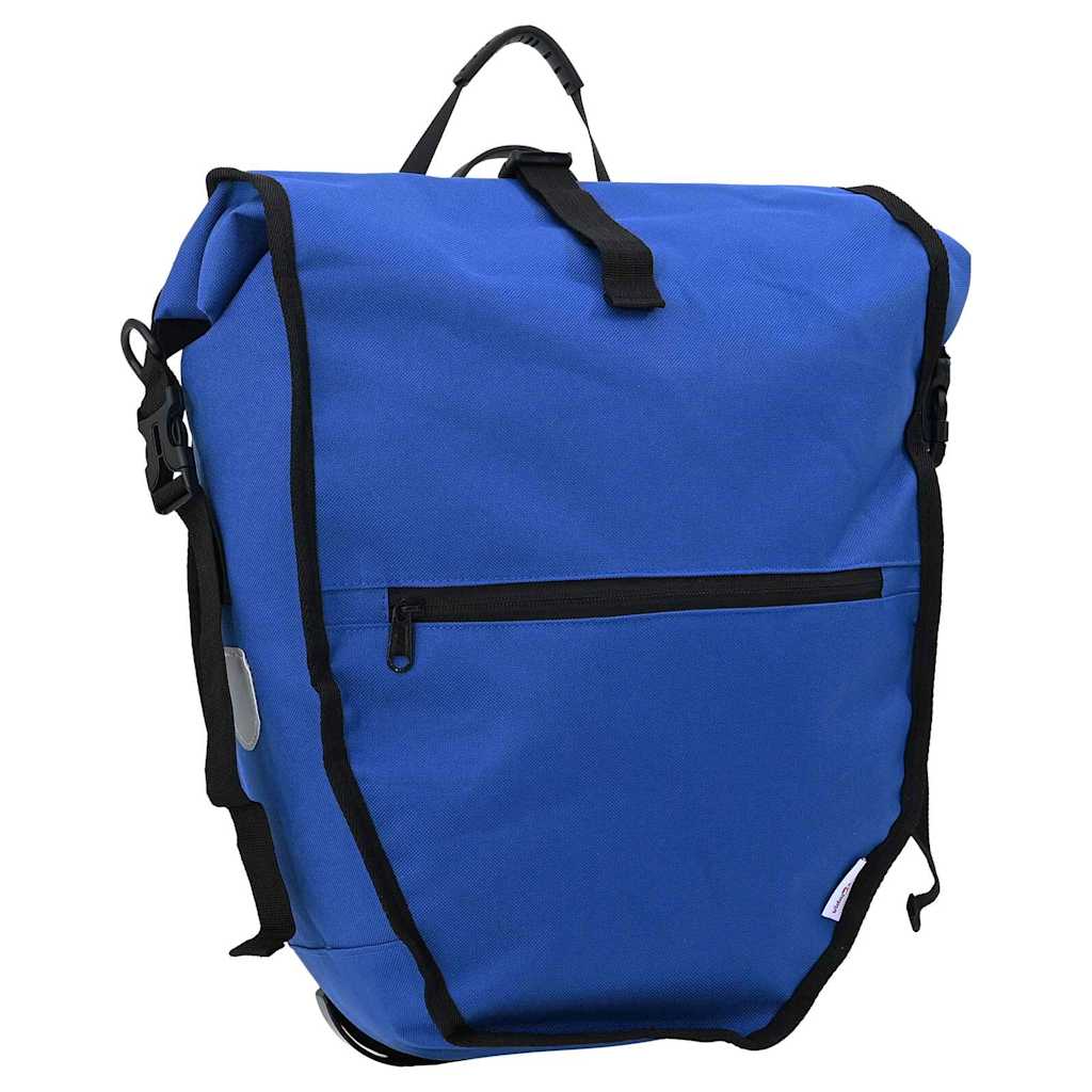 cykelkurv til pakkeholder 25 L Blå 32,5x17x57 cm