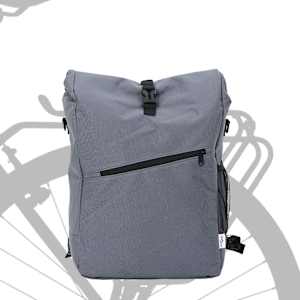 Cyklistická taška Šedá 33 x 16 x 60 cm Polyester - obrázek 3