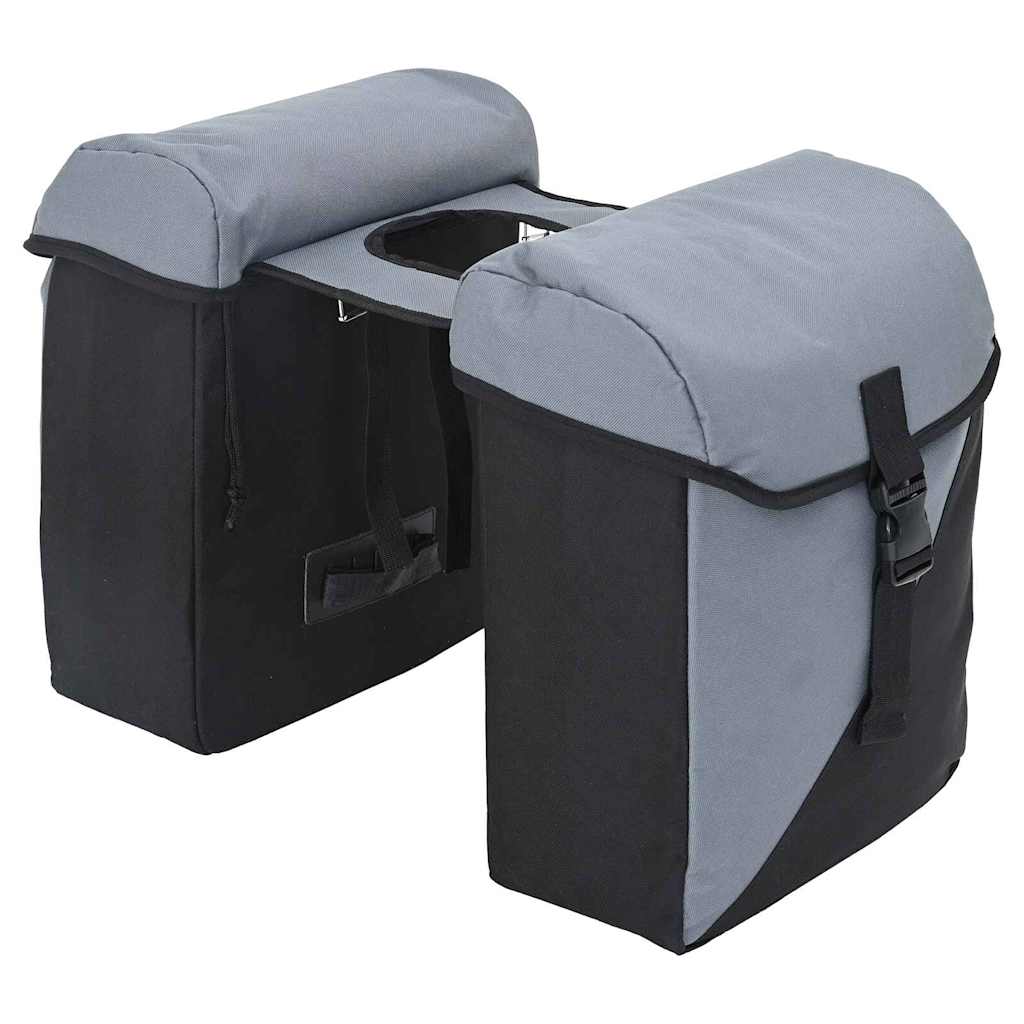 Cykel Pannier Taske Dobbelt Tasker 35L Grå