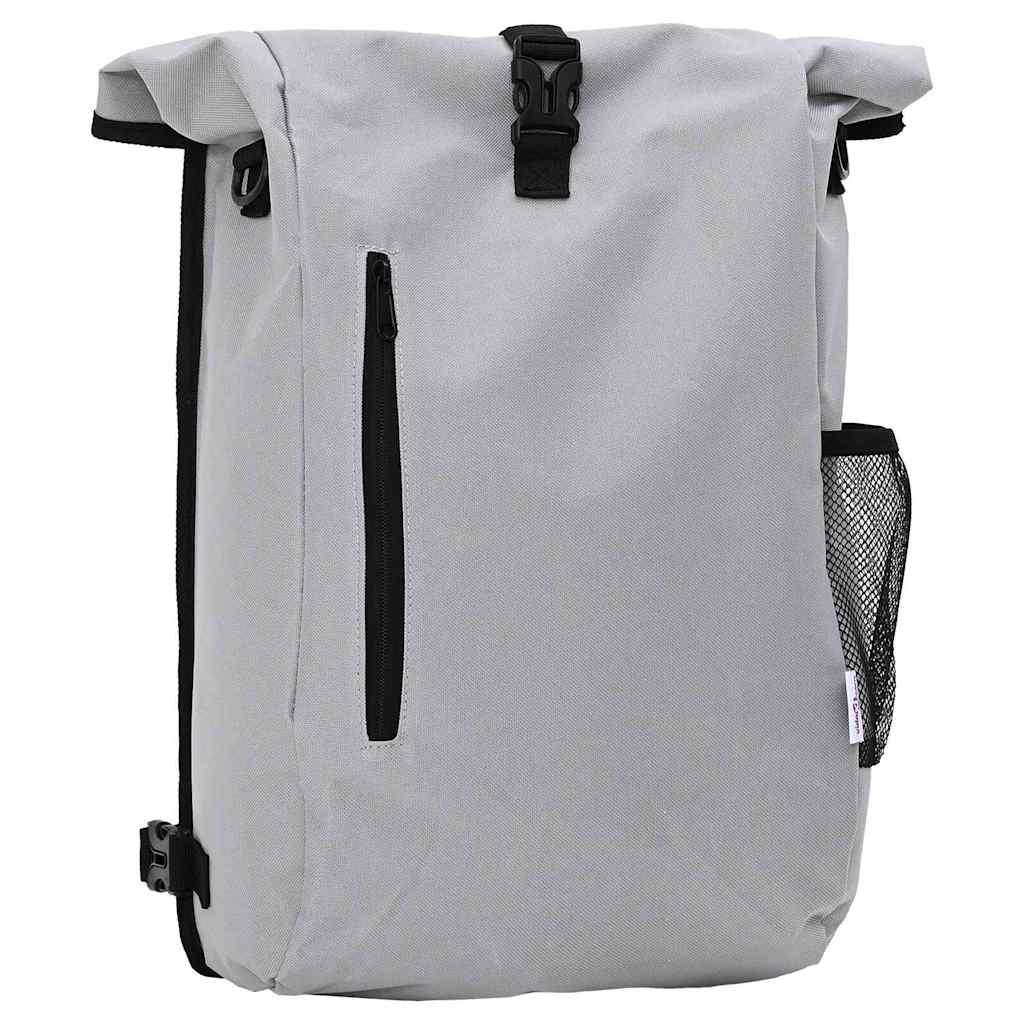 Taška na bicykel pre nosič 20 L Sivá 31x13x58 cm 42008091