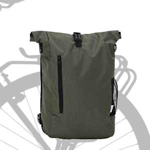 Cyklistická taška Olivová 31 x 13 x 58 cm Polyester - obrázek 2