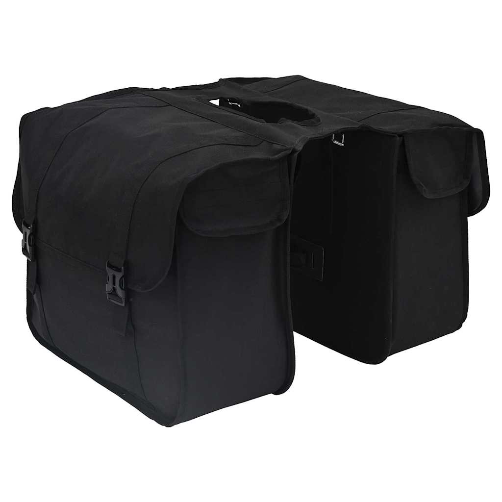 Cykel Pannier Taske Dobbelt Tasker 48 L Sort