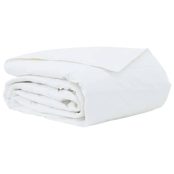 vidaXL Suvised teki 200 x 220 cm Suvi Sulgedest Valge Hingav