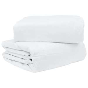 2-in-1 Duvet Bílá 260 x 220 cm Peří - obrázek 4