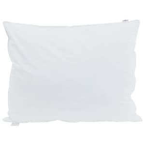vidaXL Padi padjaga Valge 40 x 60 cm Sulgedest