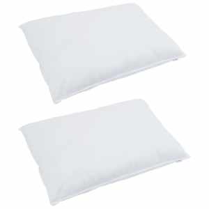 Polštář s polštářem 2 pcs Bílá 50 x 70 cm Peří - obrázek 3