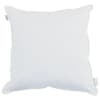vidaXL Padi 50 x 50 cm Puuvill Valge