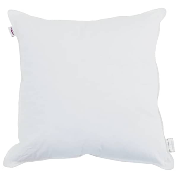 vidaXL Padi 80 x 80 cm Puuvill Valge
