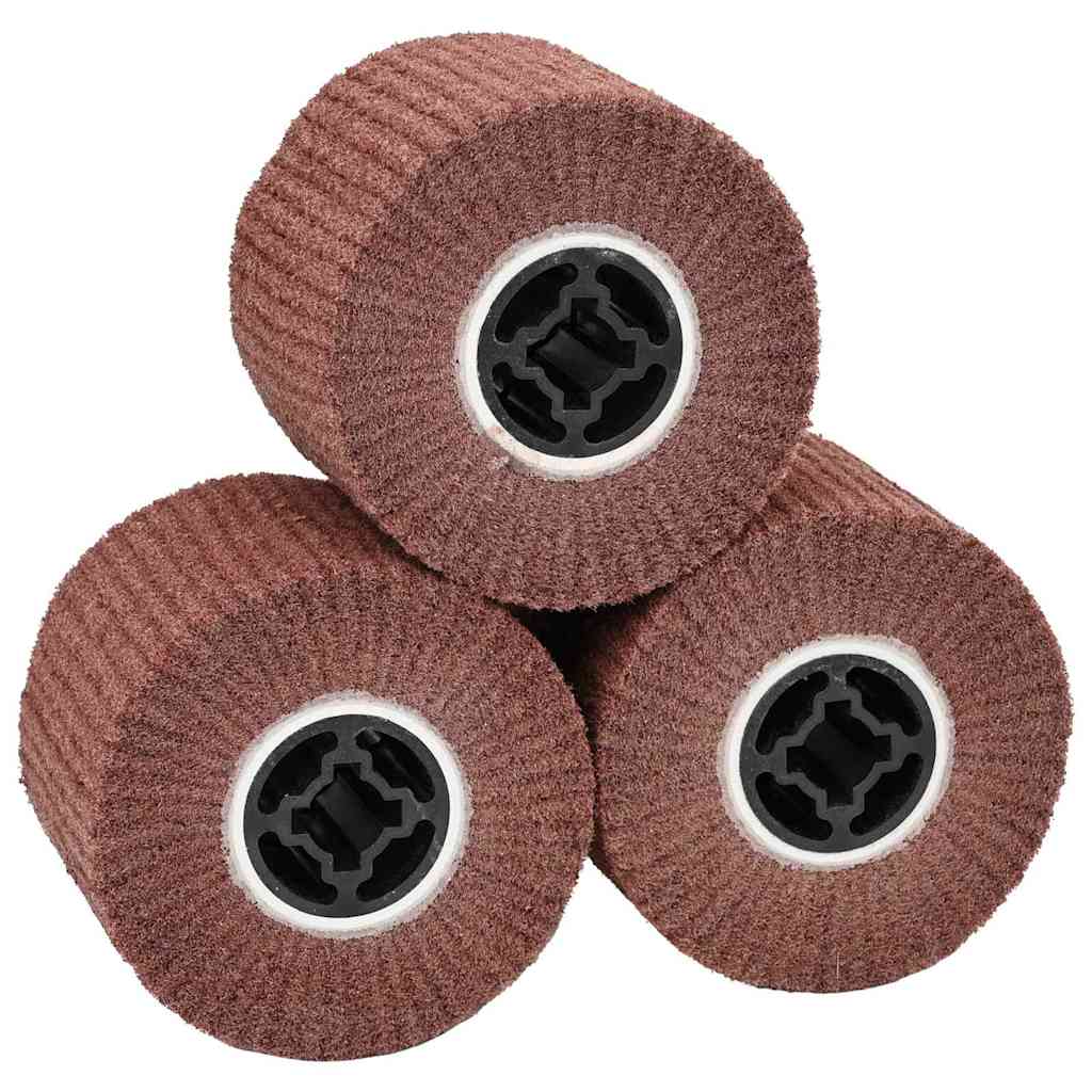 Rouleaux de ponçage 3 pcs 240 grain fibres synthétiques