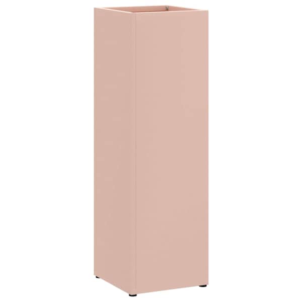 vidaXL Vihm Varjupaik ladustamisega Roosa 15,5 x 15,5 x 49 cm Teras