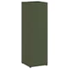 vidaXL Vihm Varjupaik ladustamisega Oliiv 15,5 x 15,5 x 49 cm Teras