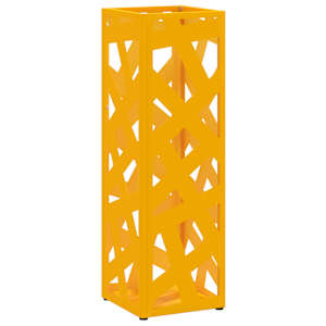 vidaXL Vihm Varjupaik Sinepikollane 15,5 x 15,5 x 49 cm Teras