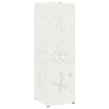 vidaXL Vihm Varjupaik ladustamisega Valge 15,5 x 15,5 x 49 cm Teras