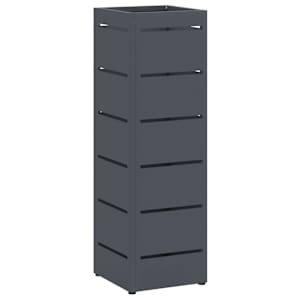 Stojan na slunečníky Antracit 15,5 x 15,5 x 49 cm kov - obrázek 2