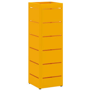 vidaXL Vihm Varjupaik Sinepikollane 15,5 x 15,5 x 49 cm Teras