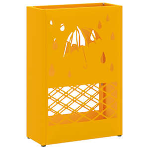 vidaXL Vihm Varjupaik Sinepikollane 28 x 12 x 41 cm Teras