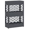 vidaXL Vihm Varjupaik Antratsiit 28 x 12 x 41 cm Teras