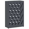 vidaXL Vihm Varjupaik Antratsiit 28 x 12 x 41 cm Teras