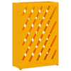 vidaXL Vihm Varjupaik Sinepikollane 28 x 12 x 41 cm Teras