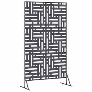 Obrazovka pro soukromí 100 x 50 x 180 cm Ocel Antracitová - obrázek 6
