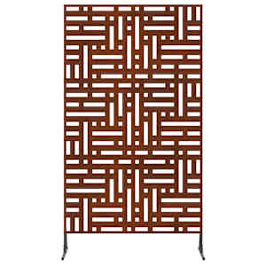 Obrazovka pro soukromí 100 x 50 x 180 cm Rezavá - obrázek 5