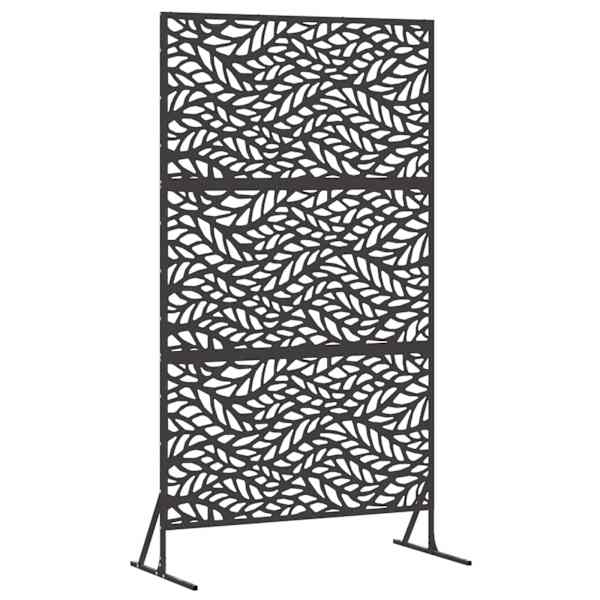 vidaXL Privaatsust&otilde;ke 100 x 50 x 180 cm Teras Must