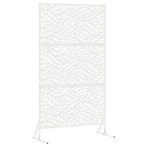 vidaXL Privaatsust&otilde;ke 100 x 50 x 180 cm Teras Valge