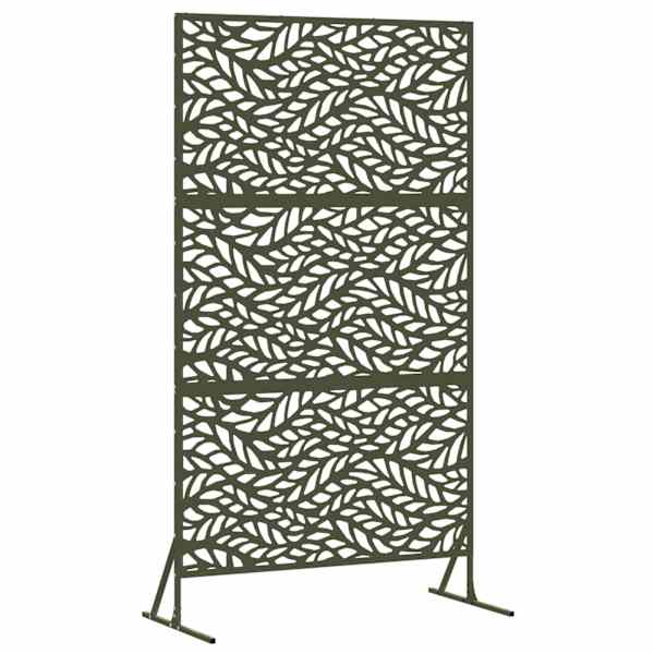 vidaXL Privaatsust&otilde;ke 100 x 50 x 180 cm Teras Oliiviroheline