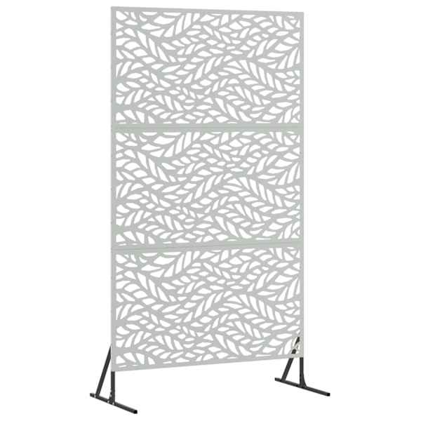 vidaXL Privaatsust&otilde;ke 100 x 50 x 180 cm Tsingitud teras H&otilde;bedane