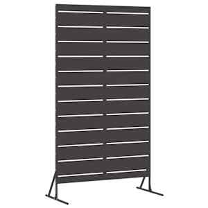 vidaXL Privaatsust&otilde;ke 100 x 50 x 180 cm Teras Must