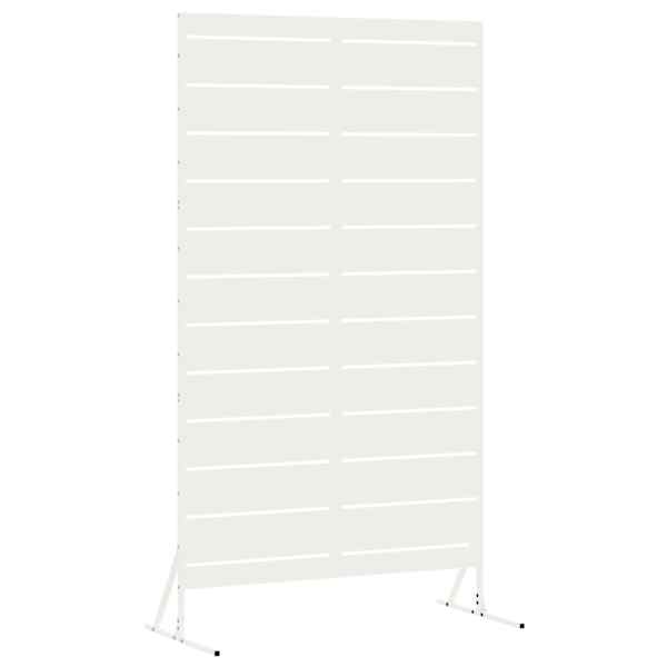 vidaXL Privaatsust&otilde;ke 100 x 50 x 180 cm Teras Valge