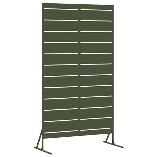 vidaXL Privaatsust&otilde;ke 100 x 50 x 180 cm Teras Oliiviroheline