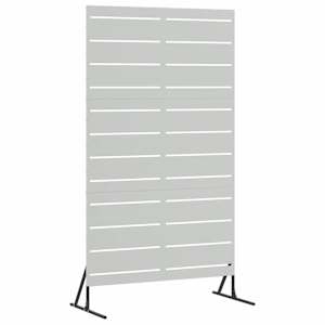 vidaXL Privaatsust&otilde;ke 100 x 50 x 180 cm Tsingitud teras H&otilde;bedane