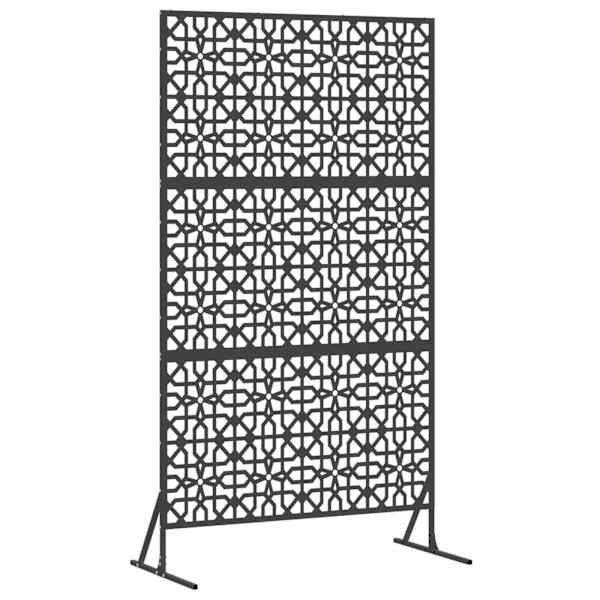 vidaXL Privaatsust&otilde;ke 100 x 50 x 180 cm Teras Must