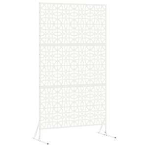 vidaXL Privaatsust&otilde;ke 100 x 50 x 180 cm Teras Valge